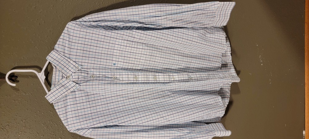 XL IZOD mens casual button down shirt